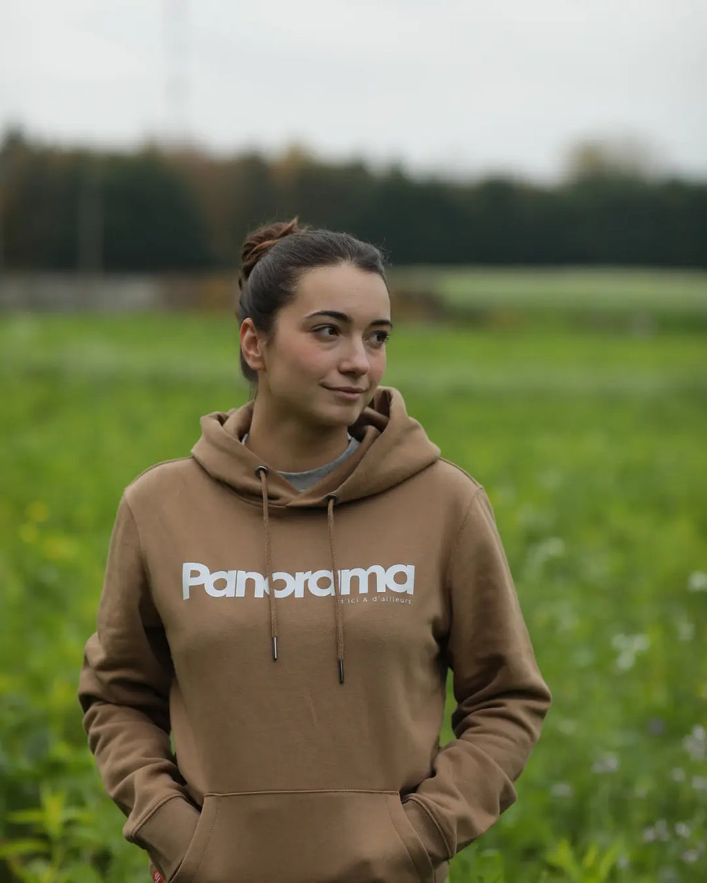 Sweat capuche Classic Panorama coupe unisexe slow fashion