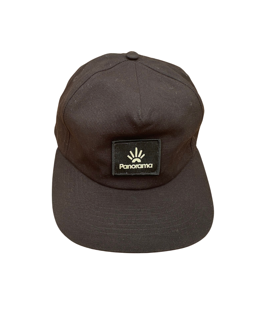 Casquette ajustable noire coton biologique - Panorama