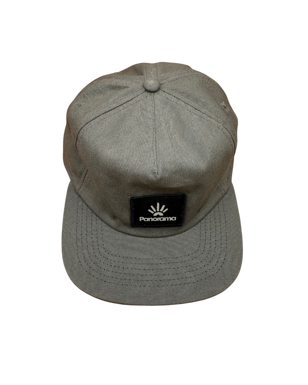 Casquette kaki coton bio unisexe ajustable - Panorama