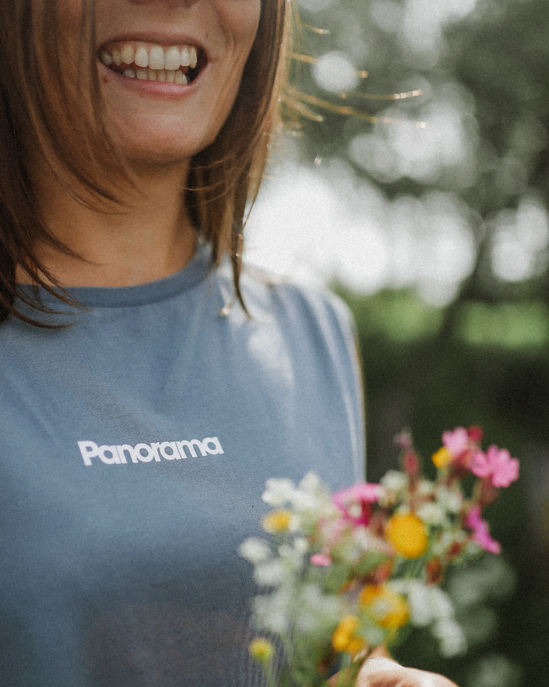 T-shirt crop top PANORAMA