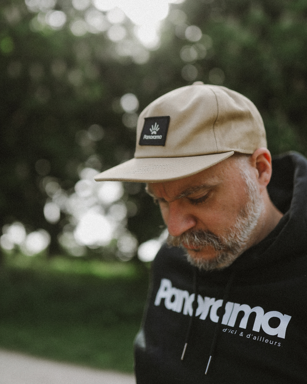 Casquette Panorama portée style outdoor coton bio