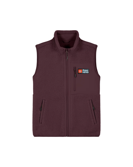 Veste Sherpa sans manche PANORAMA