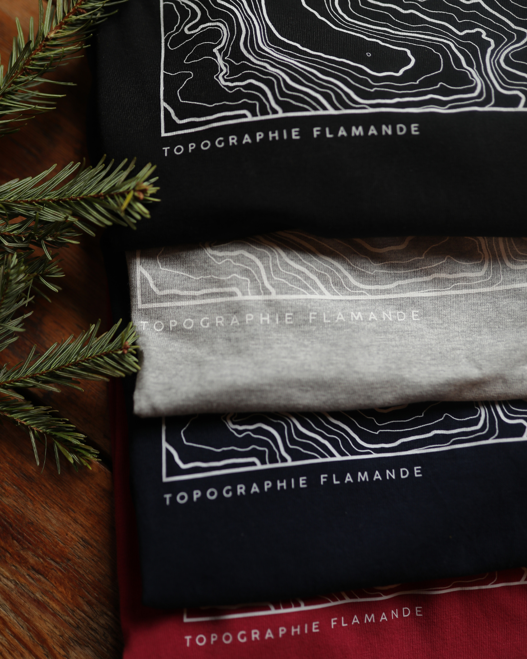 Tee-shirt Topographie Flamande