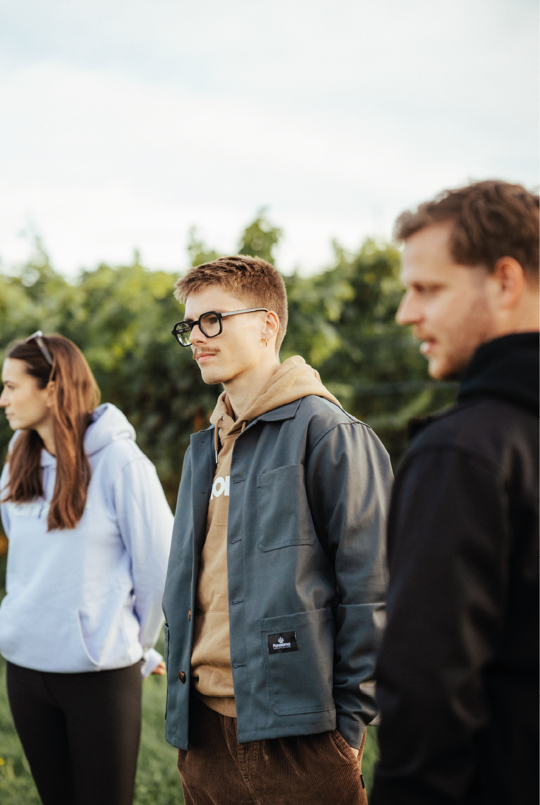 Veste workwear Norditude - Made in France PANORAMA | Baptiste mesure 1m75 et porte une taille M